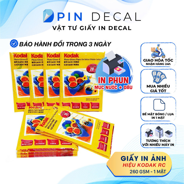 Vật tư giấy in decal